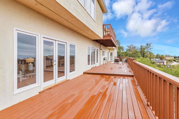 Exterior, Wood Texture Flooring