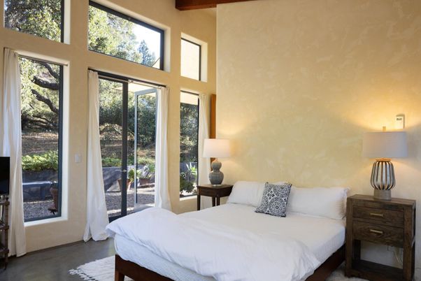 Bedroom, Interior, Wooden Beams