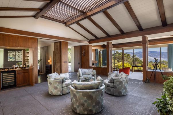 Interior, Living room, Wooden Beams