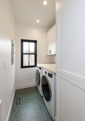 Interior, Recessed Lighting, Washer
