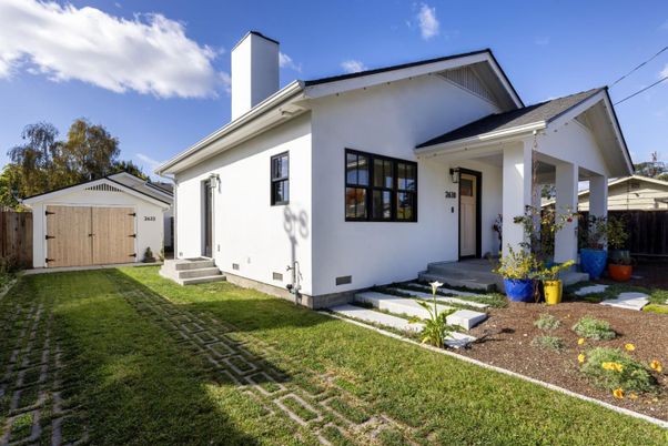 Backyard, Detached Garage, Exterior