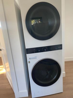 Interior, Utility Closets, Washer, Wood Texture Flooring