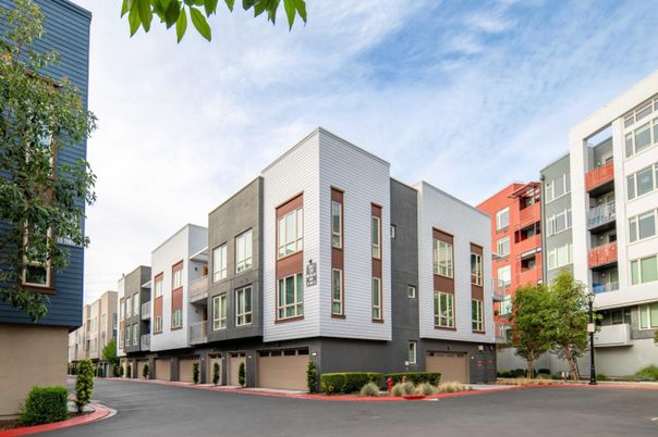 Attached, Exterior, Facade, Condo Building