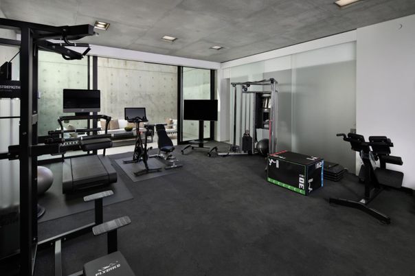 Fitness Equipment, Gym, Interior