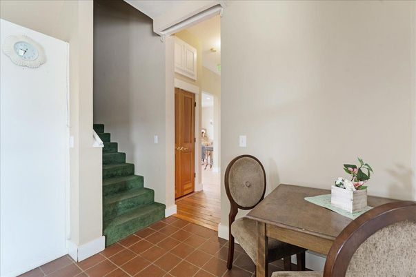 Dining room, Interior, Wood Texture Flooring