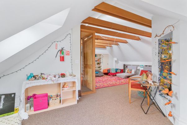 Interior, Living room, Wooden Beams