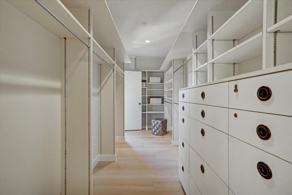 Interior, Recessed Lighting, Walk-in Closets, Wood Texture Flooring