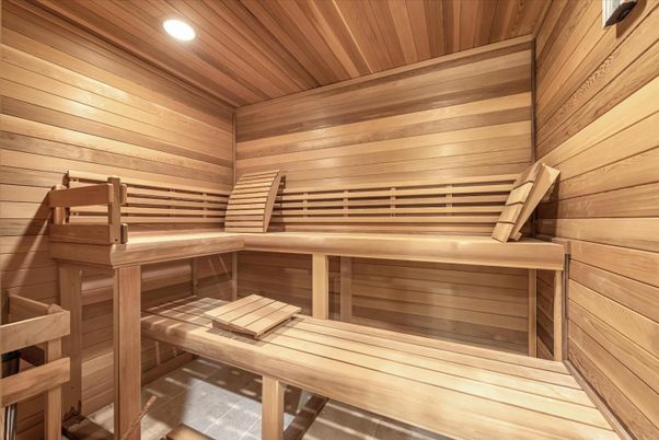 Interior, Recessed Lighting, Sauna Room