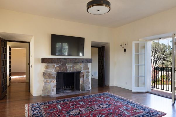 Fireplace, Interior, Wood Texture Flooring