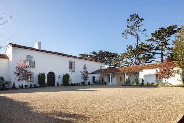 Backyard, Exterior, Facade, Spanish Mediterranean