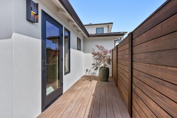 Exterior, Wood Texture Flooring