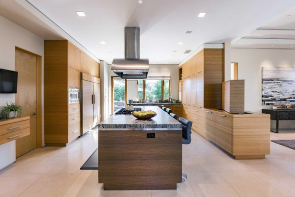 Interior, Kitchen, Recessed Lighting, Stainless Steel Appliances