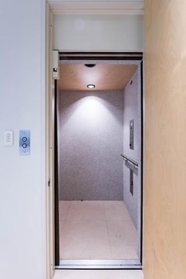 Elevator, Interior, Recessed Lighting