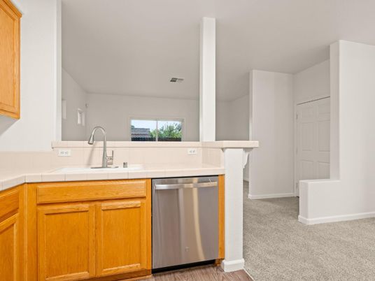 Interior, Kitchen, Stainless Steel Appliances, Tile Countertops