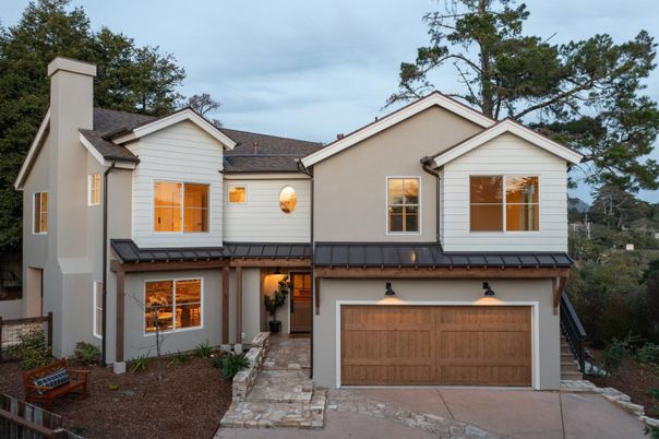 Attached, Exterior, Facade, Farmhouse