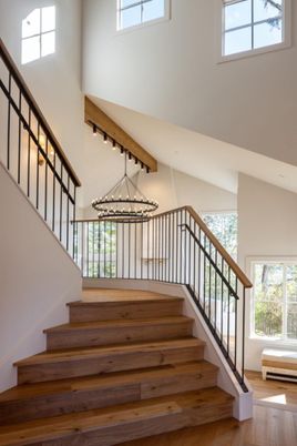 Interior, Pendant Lights, Wooden Beams, Wood Texture Flooring
