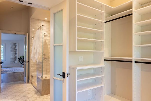 Interior, Recessed Lighting, Walk-in Closets, Wood Texture Flooring