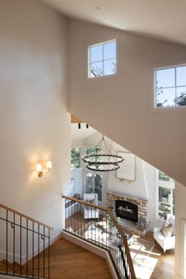 Fireplace, Interior, Wood Texture Flooring