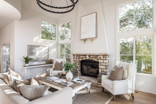 Fireplace, Interior, Living room, Wood Texture Flooring