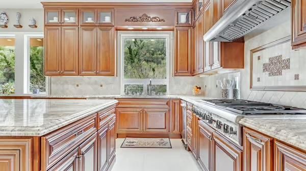 Interior, Kitchen, Recessed Lighting, Stainless Steel Appliances