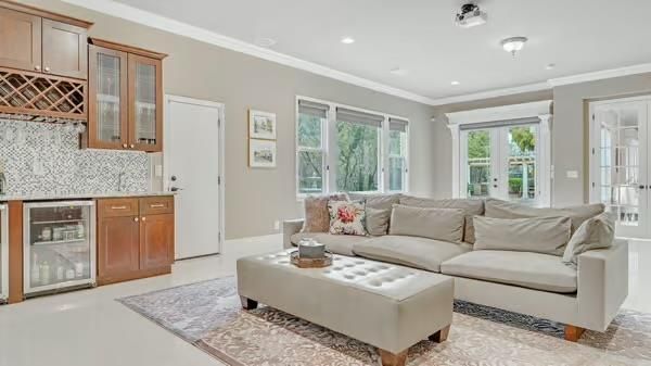 Interior, Kitchen, Living room, Recessed Lighting