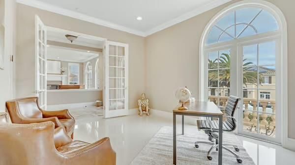 Home Office, Interior, Recessed Lighting