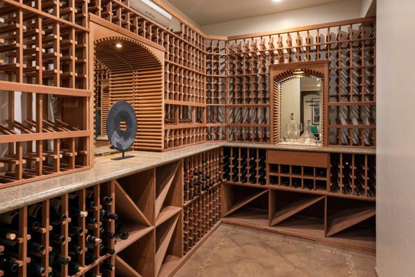 Interior, Recessed Lighting, Wine Storage