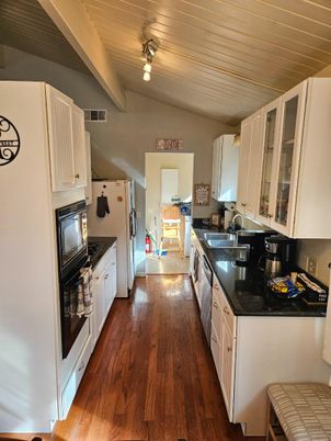 Interior, Kitchen, Wooden Ceilings, Wood Texture Flooring