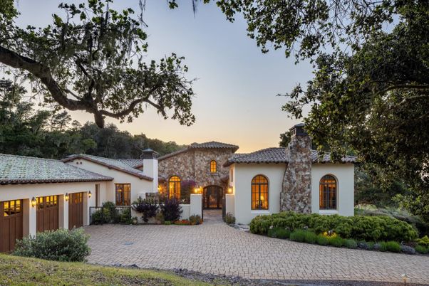 Backyard, Exterior, Facade, Spanish Mediterranean