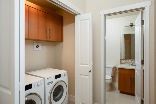 Bathroom, Interior, Utility Closets, Washer