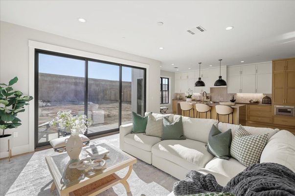 Interior, Kitchen, Living room, Pendant Lights, Recessed Lighting