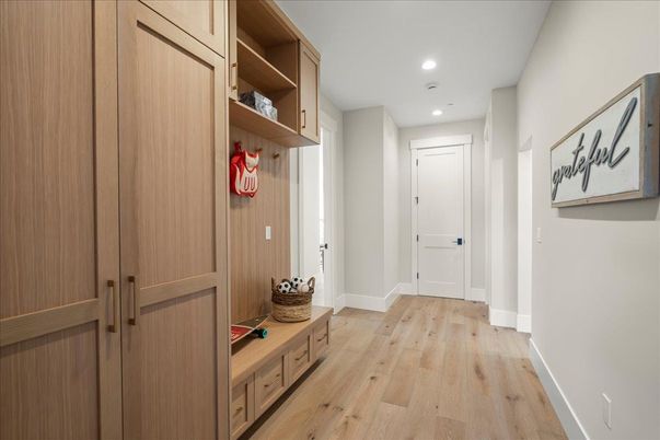Interior, Recessed Lighting, Wood Texture Flooring