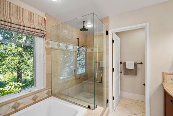 Bathroom, Glass Shower, Interior