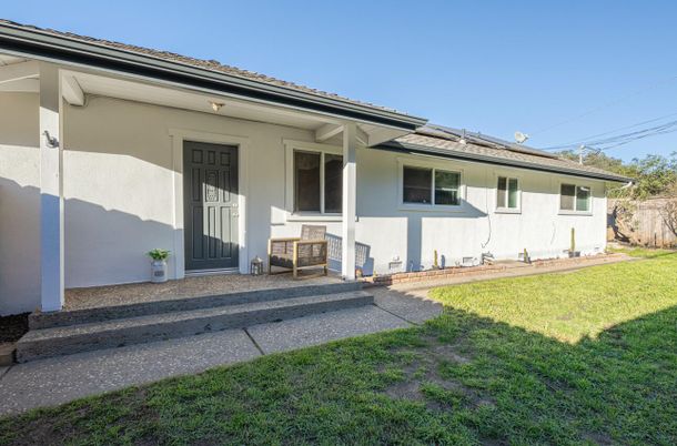 Backyard, Exterior, Solar Panels