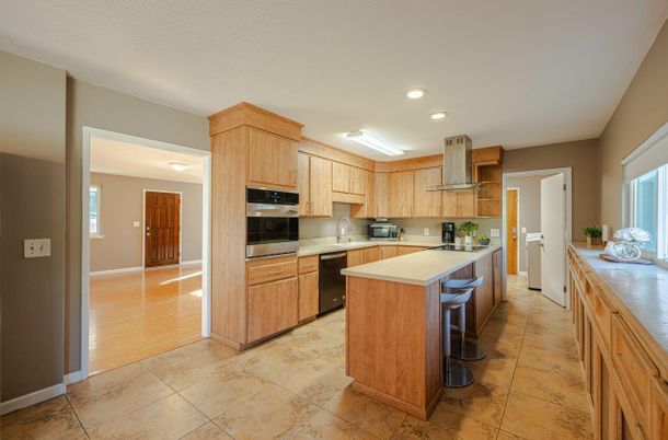 Interior, Kitchen, Recessed Lighting, Stainless Steel Appliances