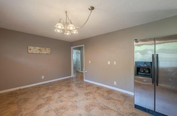 Chandelier, Empty room, Interior