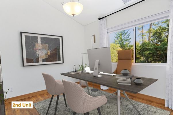 Home Office, Interior, Wood Texture Flooring