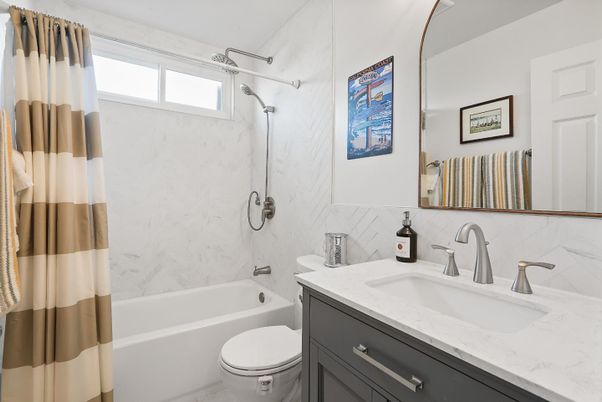 Bathroom, Interior, Marble Walls
