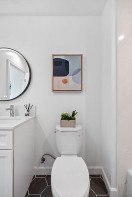 Bathroom, Interior, Marble Walls