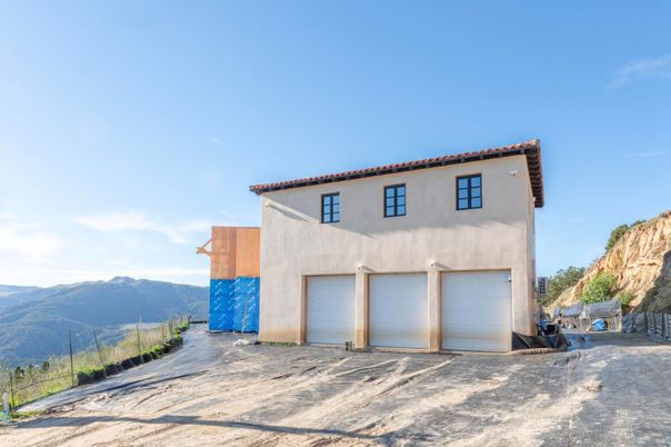 Attached, Exterior, Facade, Spanish Mediterranean