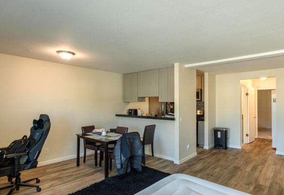 Dining room, Interior, Kitchen, Wood Texture Flooring