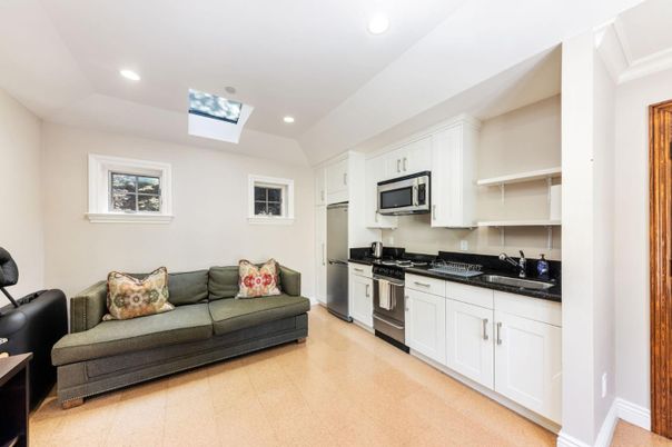 Interior, Kitchen, Living room, Recessed Lighting, Stainless Steel Appliances