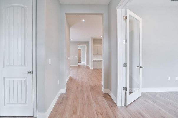 Interior, Recessed Lighting, Wood Texture Flooring