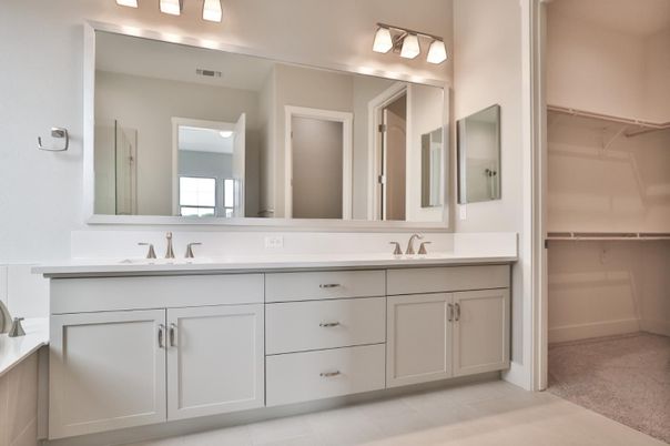 Bathroom, Dual Sink Vanities, Interior, Walk-in Closets