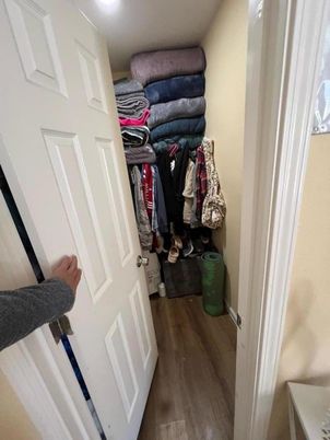Interior, Walk-in Closets, Wood Texture Flooring