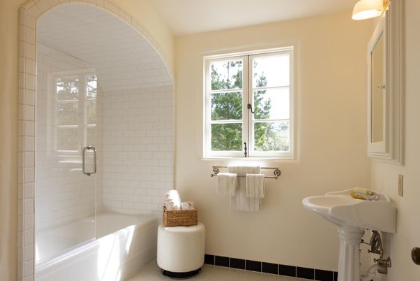 Bathroom, Glass Shower, Interior