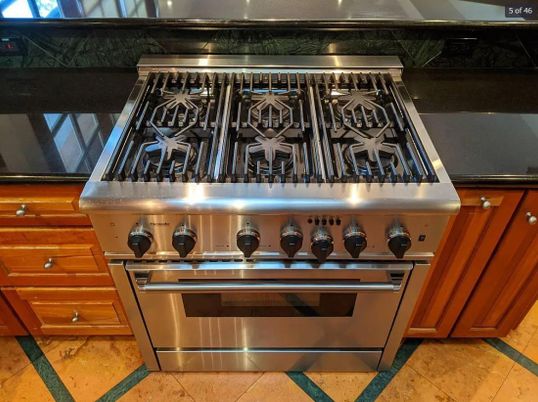 Interior, Kitchen, Stainless Steel Appliances