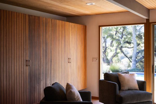Interior, Recessed Lighting, Wooden Ceilings