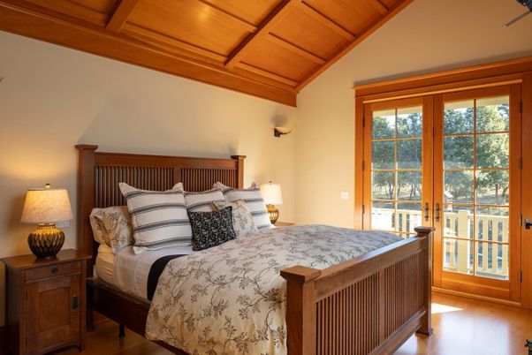 Bedroom, Interior, Wooden Beams, Wooden Ceilings, Wood Texture Flooring