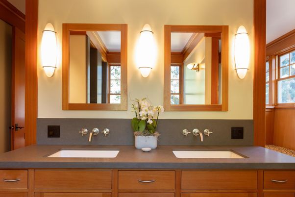 Bathroom, Dual Sink Vanities, Interior